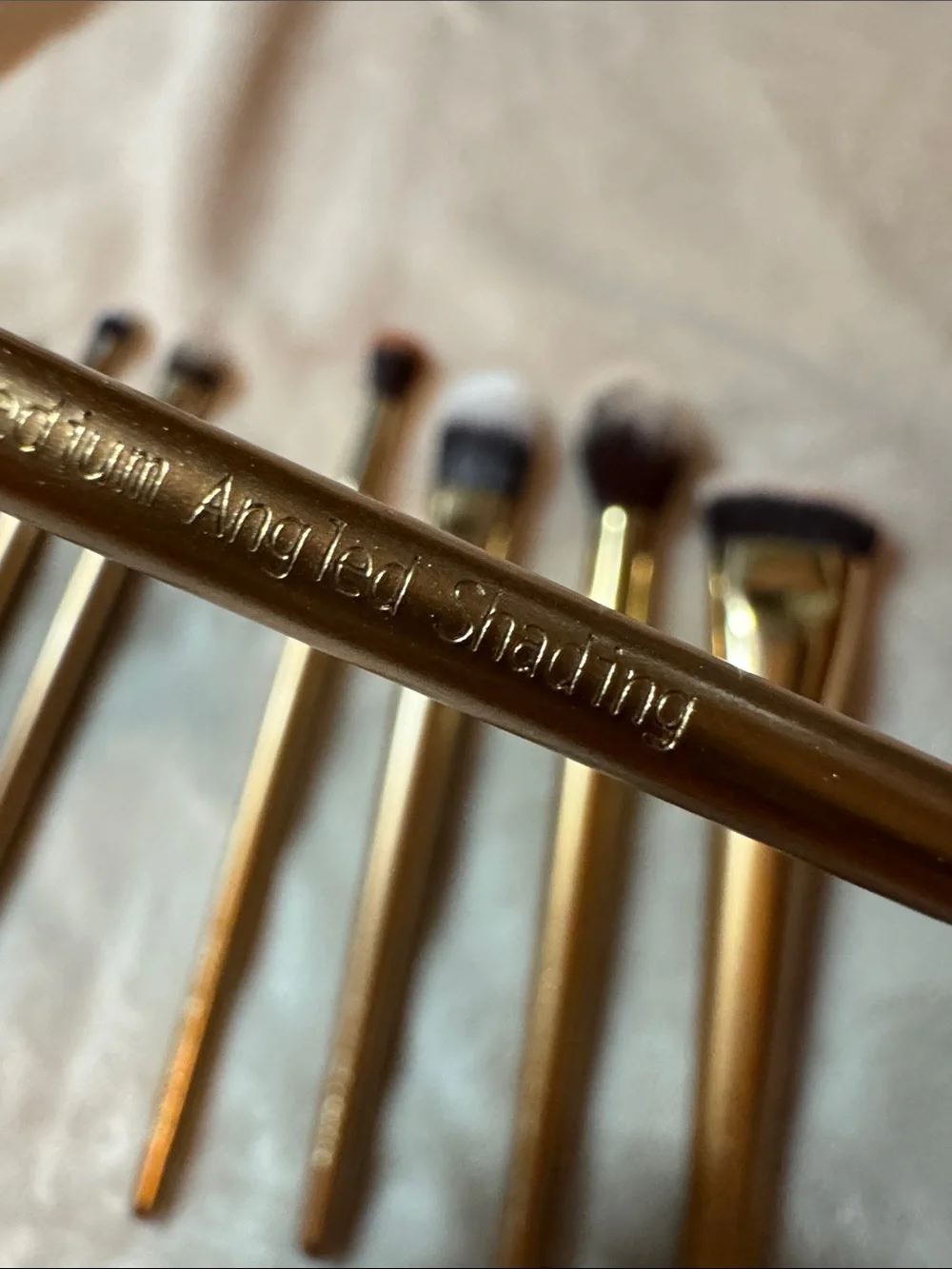 Luxie Gold Handle Makeup Brush Set